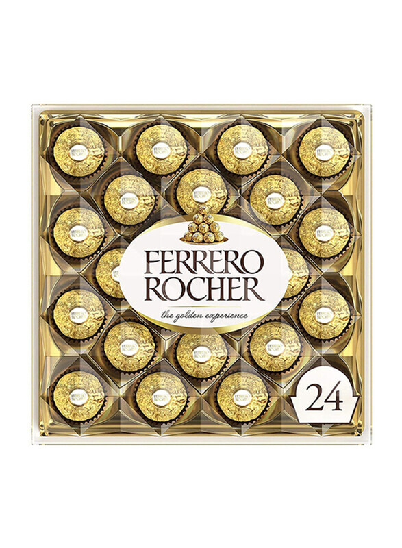 

Ferrero Rocher Crisp Hazelnut and Milk Chocolate, 24 Pieces x 300g