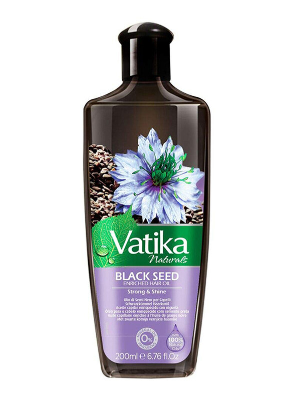 

Vatika Naturals Black Seed Enriched Hair Oil for All Hair Type, 200ml