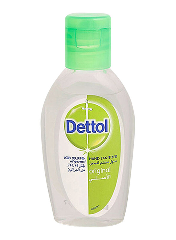 

Dettol Original Hand Sanitizer, Clear, 50ml