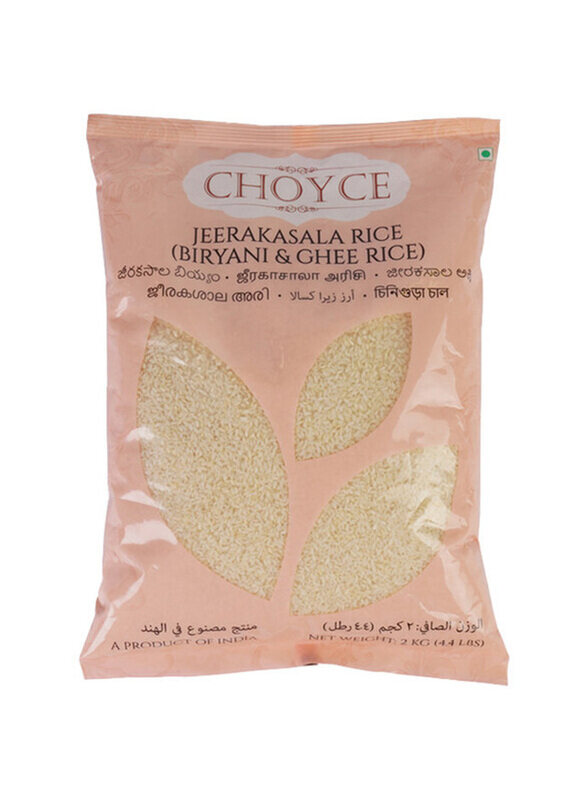 

Choyce Jeerakasala Rice (Biryani & Ghee Rice), 2 Kg