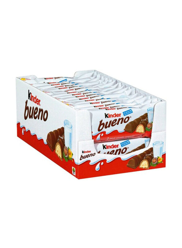 

Kinder Bueno Chocolate, 30 Pieces x 43g