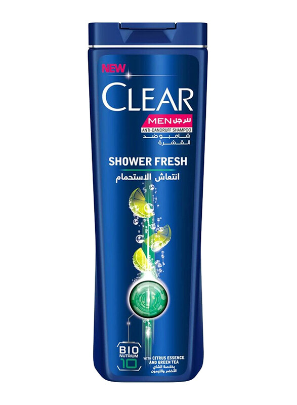 

Clear Men Shower Fresh 2 in 1 Anti-Dandruff Shampoo and Conditioner for All Hair Types, 400ml