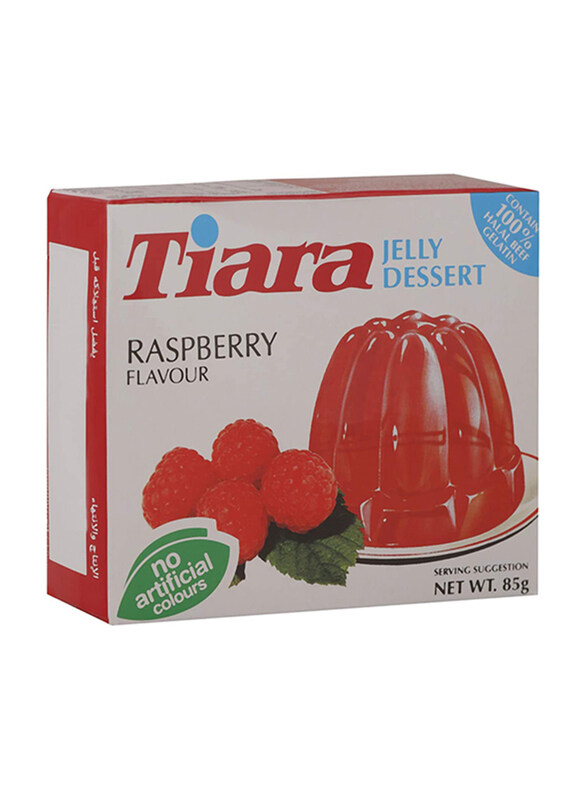 

Tiara 12-Pieces Jelly Dessert Raspberry Flavour, 85g