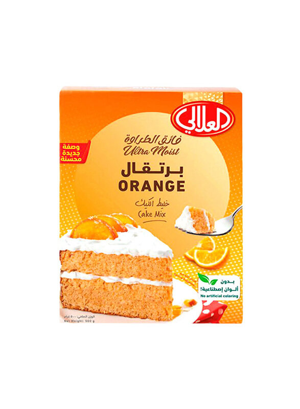 

Al Alali Ultra Moist Orange Cake Mix, 500g