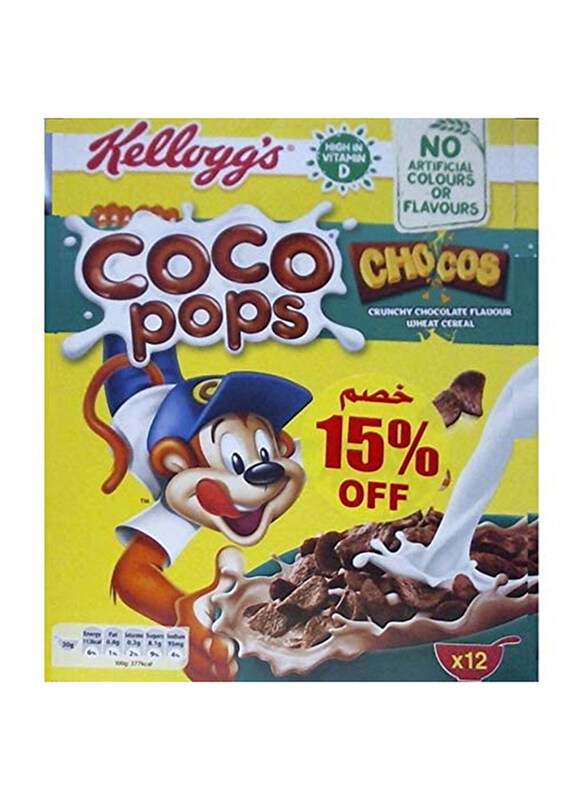 

Kellogg's Coco Pops Choco Cereal, 375g