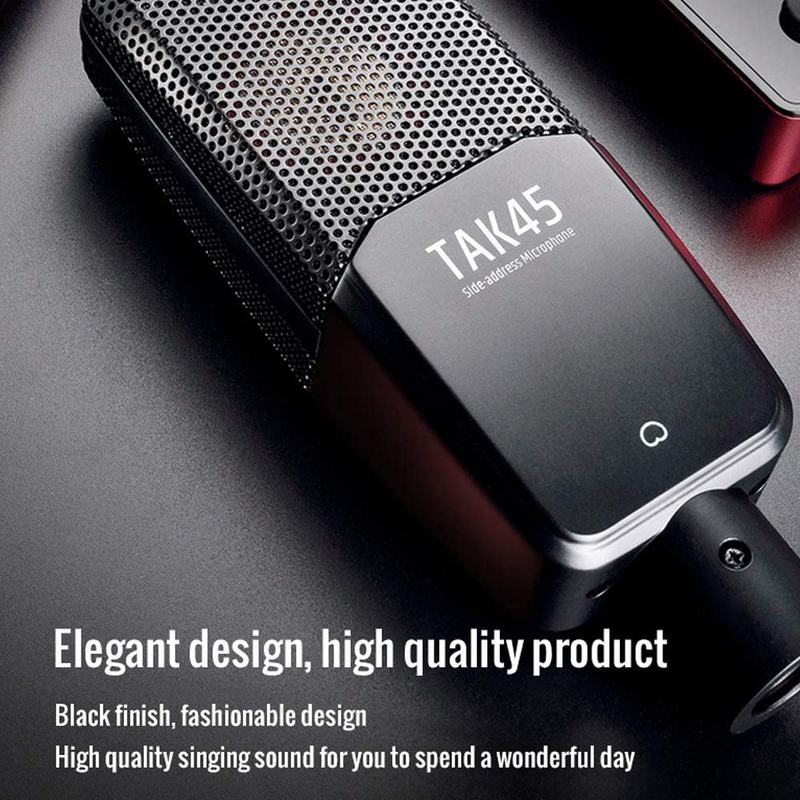 Takstar TAK45 Recording Microphone, Black