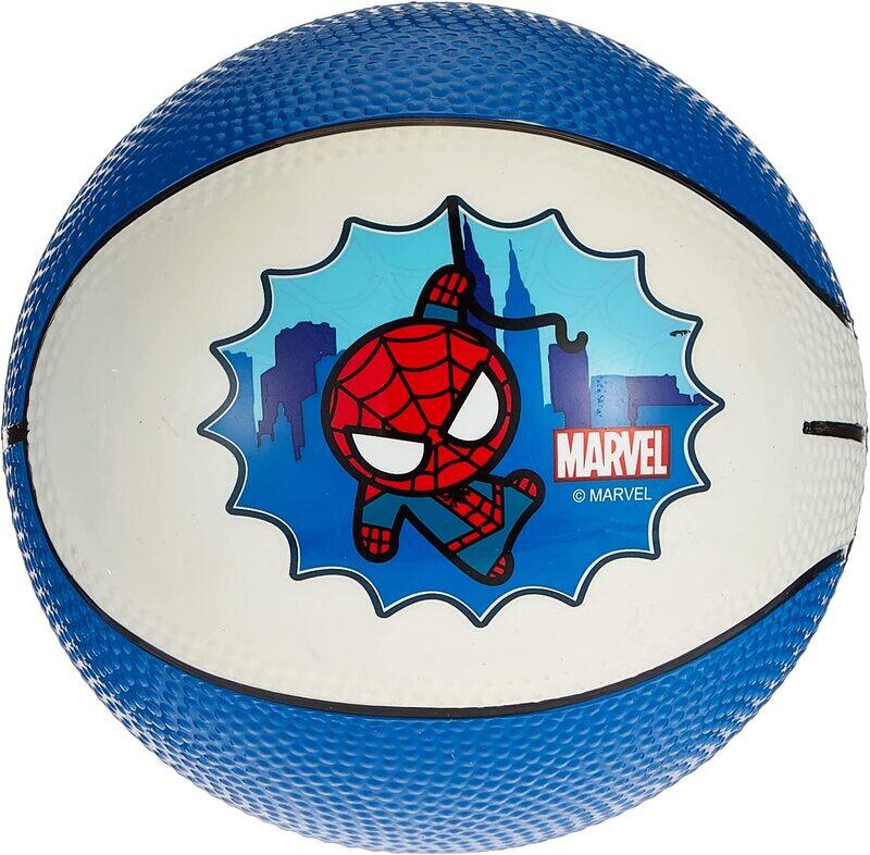 

Mesuca 6-Inch PVC Spiderman Basketball Playball, Multicolour