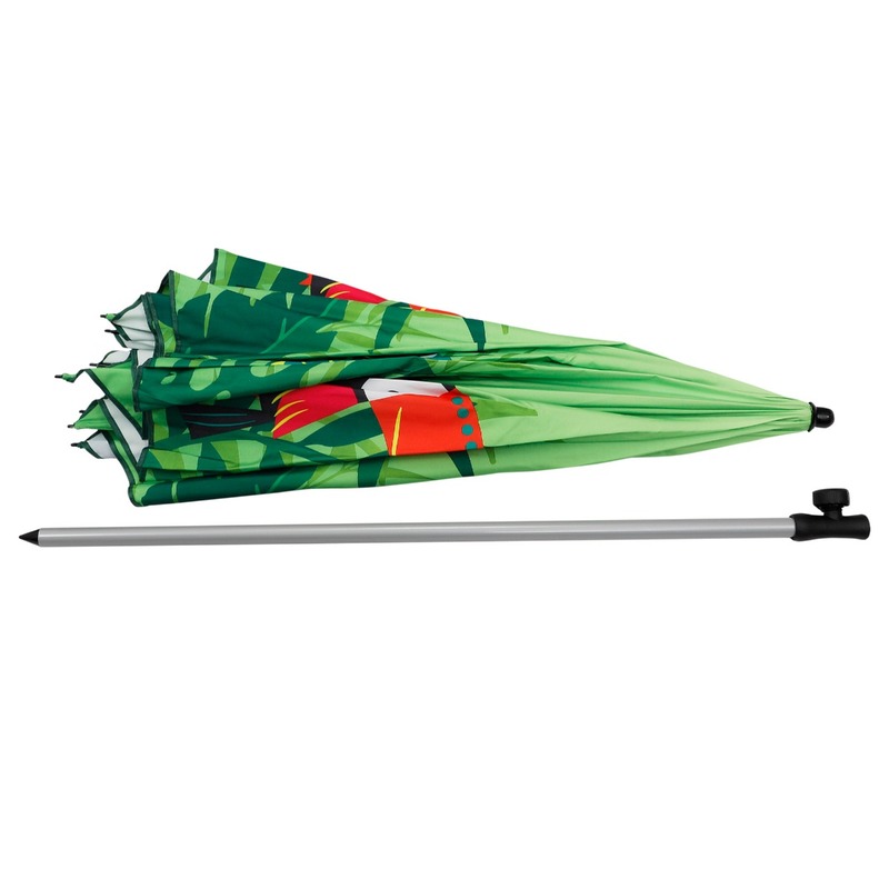 TA Sports 200cm Toucan Beach Umbrella, 07030103-101, Multicolour