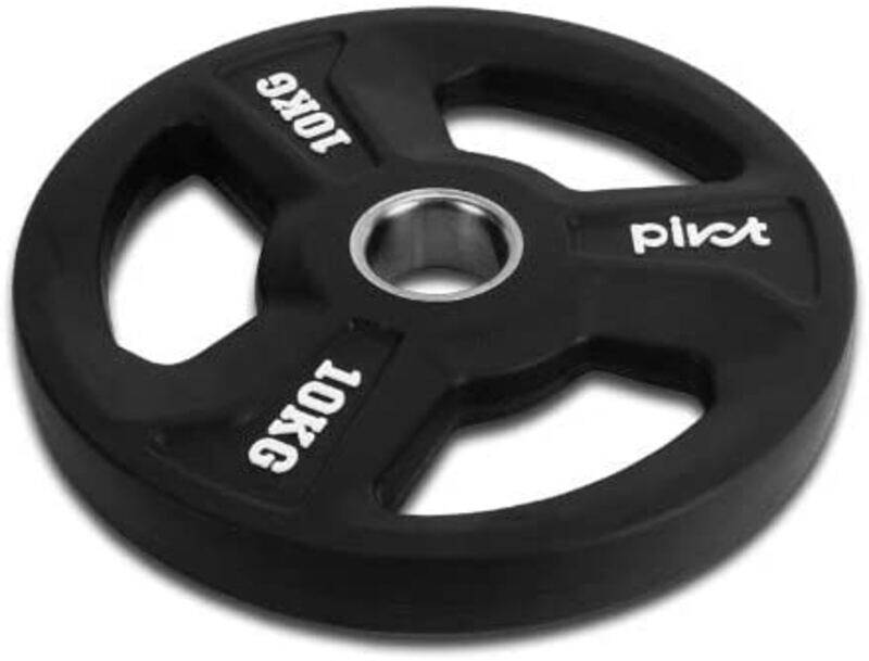

TA Sports Olympic Rubber Plate, 10Kg, P2470, Black