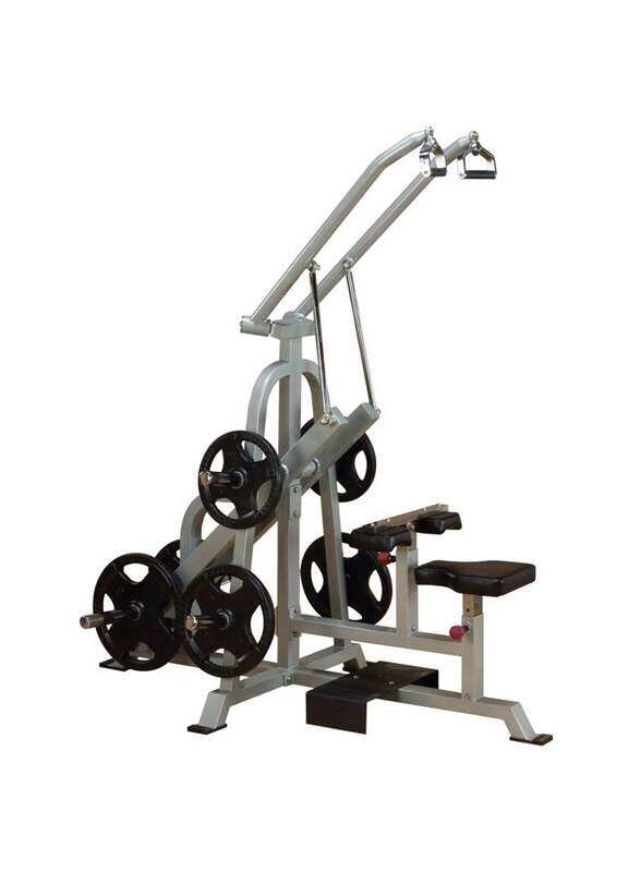 

Body Solid Leverage Lat Pulldown Set, Grey/Black