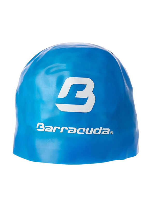 

Barracuda 3D Silicone Cap, AJ040, Blue