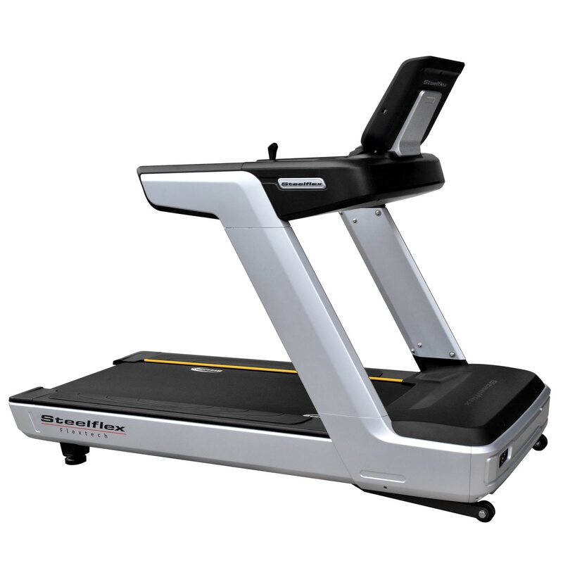 Steelflex Body Solid Commercial Treadmill, 227Kg, 13050486, Silver/Black