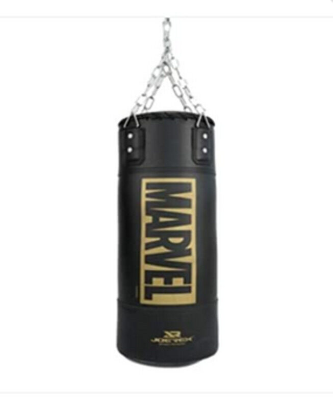 

Joerex Large Marvel Solid Pvc Heavy Bag, Jmbm19077, Black