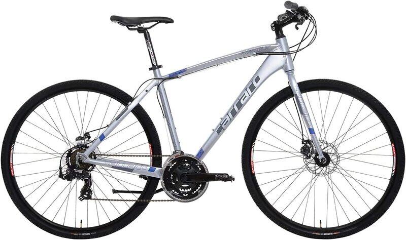 

Atala Cross Azimut S Man Speed Road Bicycle, 21-Inch, 13080150-101, Silver/Blue