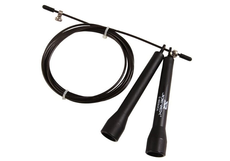 

Joerex Speed Cable Jump Rope, Black