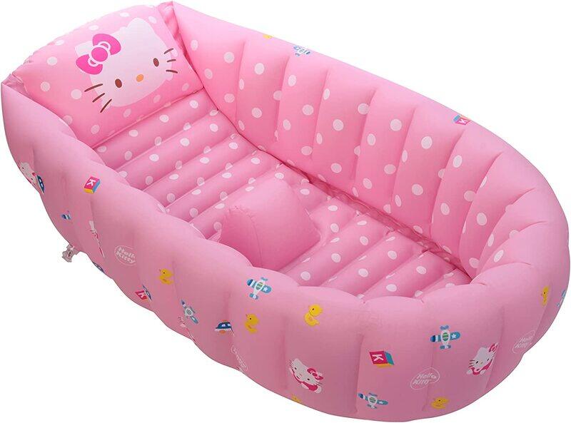 

Mesuca 3 Layers Swimming Pool with Pump & Repair Kit, Pink