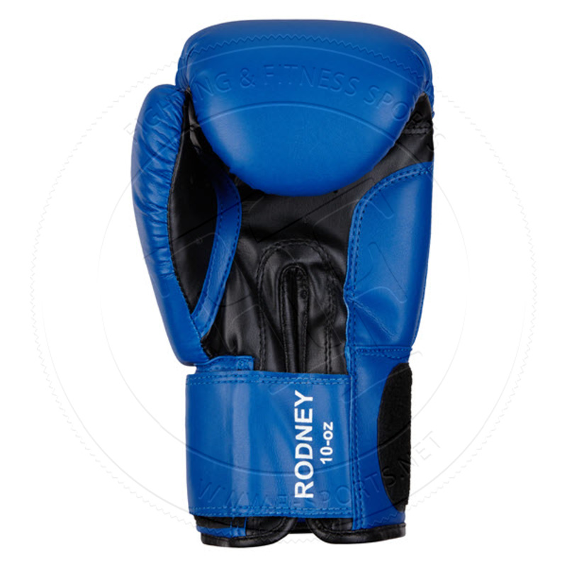Benlee 10-oz Rodney Boxing Gloves, Black/Blue