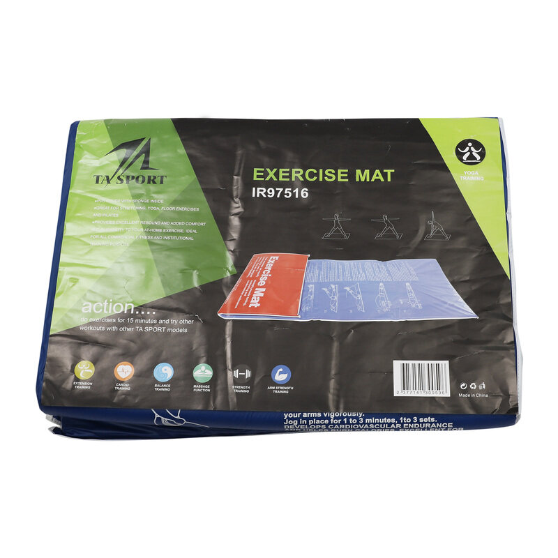 

TA Sport Exercise Mat, 14130059, 3cm, Blue