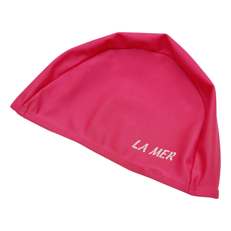 

La Mer Lycra Senior Narrow Band Swimming Cap, Rose Red