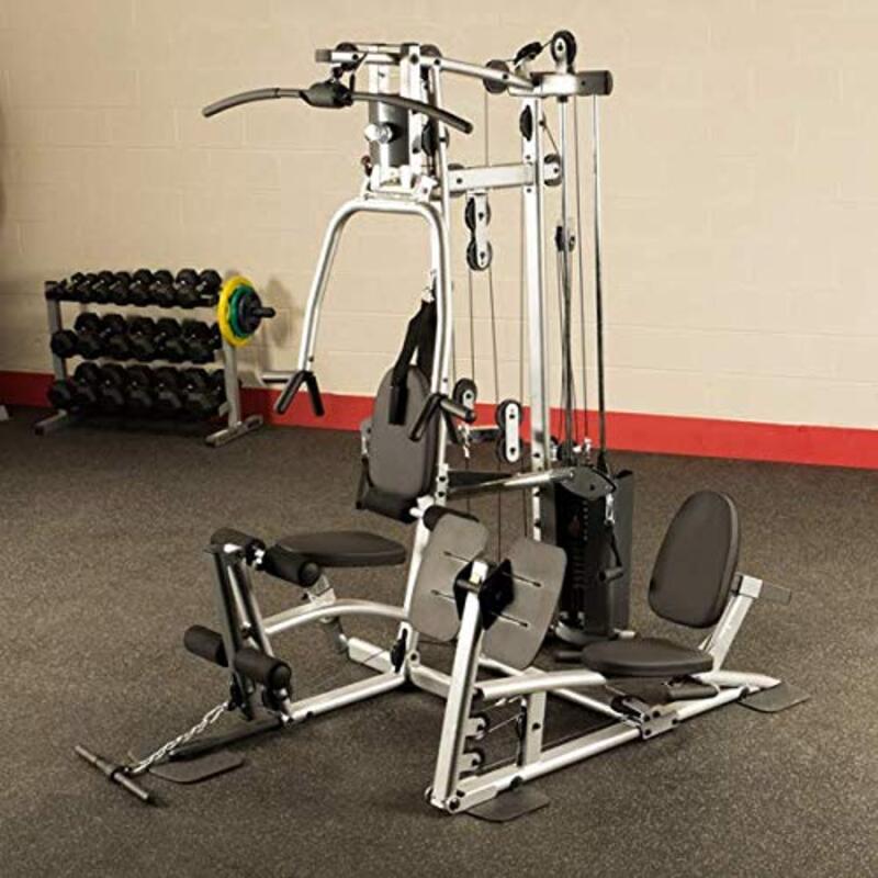TA Sports Body Solid Powerline P2X Home Gym with Functional Training Arm, One Size, Silver/Black
