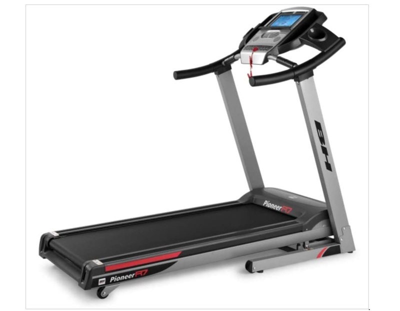 

BH Fitness Pioneer Treadmill, One Size, 13050558-101, Black