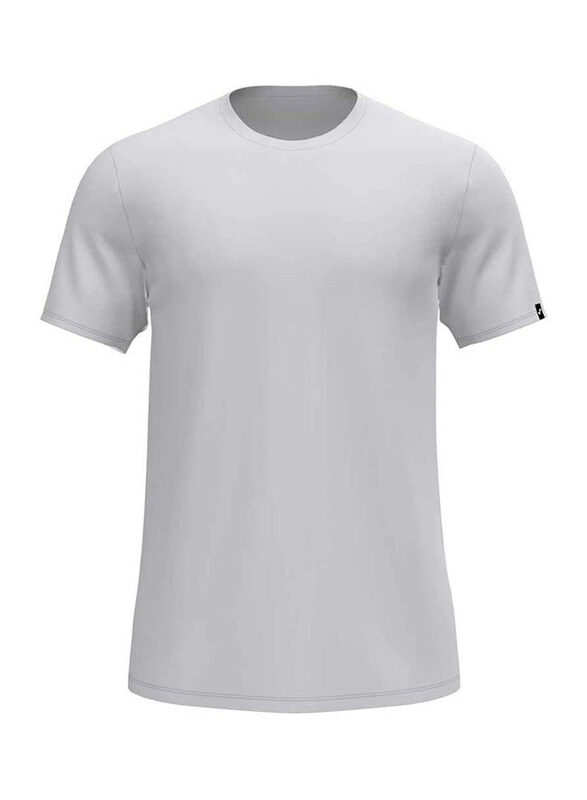 

Joma Desert Short Sleeve Round Neck T-Shirt for Men, Large, White