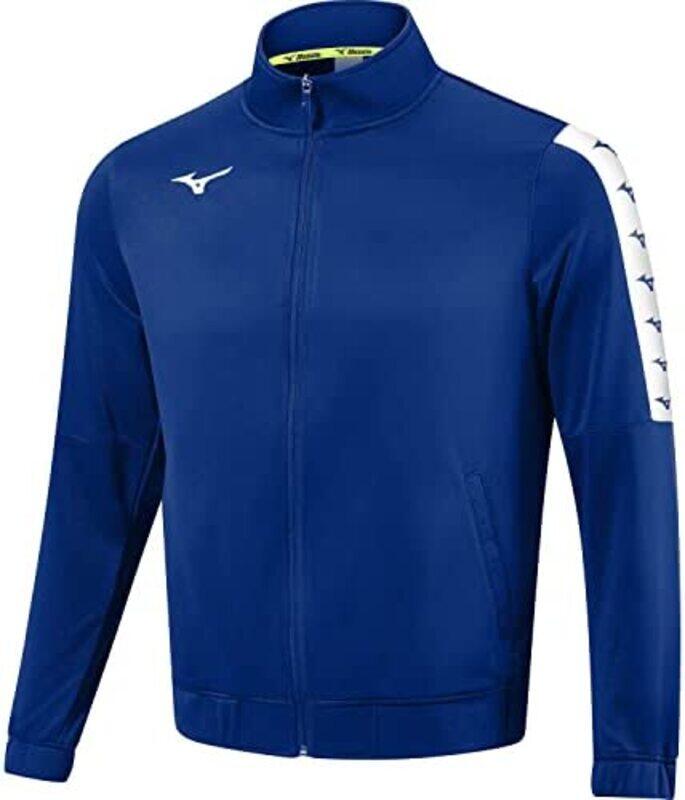 

Mizuno Polyester Nara Track Jacket for Men, XL, Royal Blue