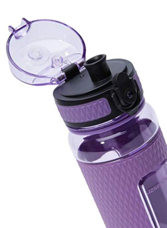 Uzspace 450ml Plastic Water Bottle, 5044, Purple