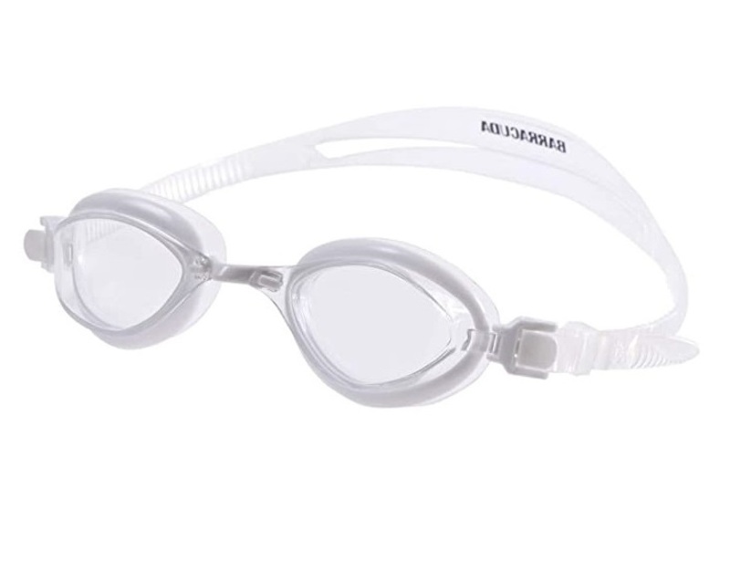 Barracuda Swimming Goggles, Large, White