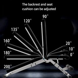 TA Sport SUB5105 Sit-Up Bench, Black