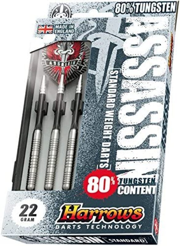 Harrows Assassin Darts 22 gm, Multicolour
