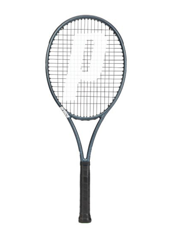 Prince Phantom 100X Tennis Racket, 305 Grams, 27.25 inch, Grey/Blue