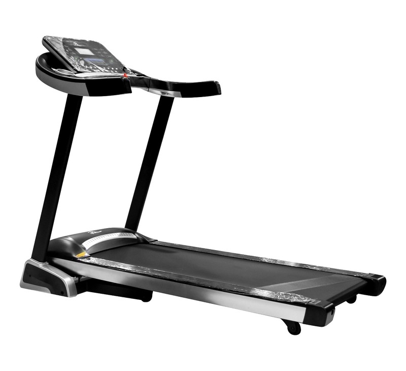 TA Sports Treadmill with LCD & MP3, 95Kg, A3-460, Black/Grey