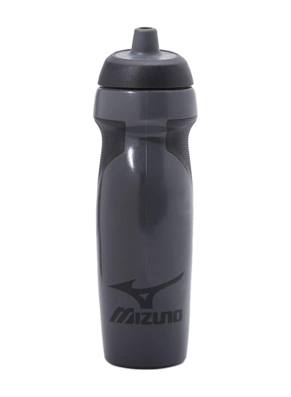 

Mizuno 500ml Water Bottle, BHB30007, Charcoal/Black