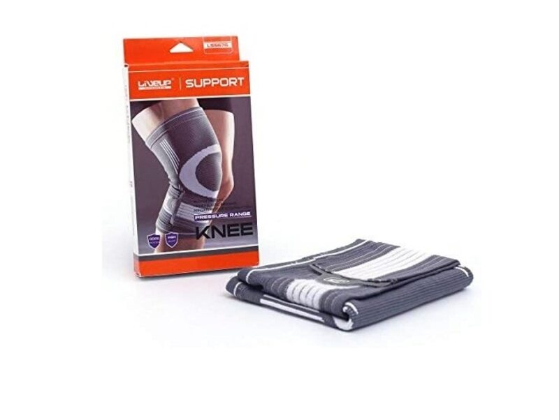 

Liveup Knee Support, S/M, Grey/White