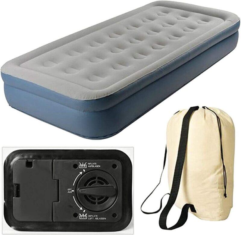 

Jilong General High Raised Inflatable Air Bed, Grey