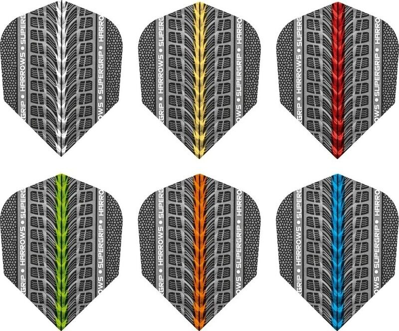 

Harrows Darts Supergrip Flights Set Fb175 Set, Multicolour, 6 Pieces