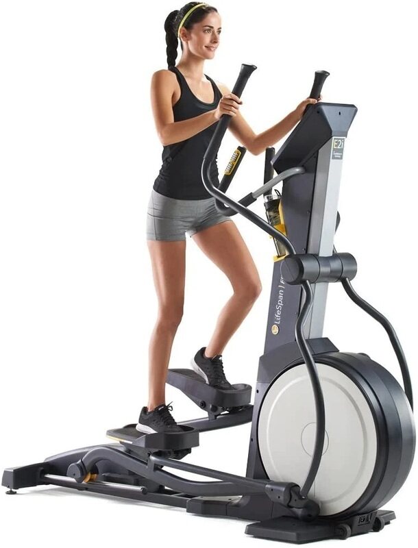 

LifeSpan Elliptical Bike E2i+ with incline & Chest Belt, Black