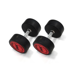 TA Sports Dzlg11 Dumbbell, 30Kg, Silver/Black