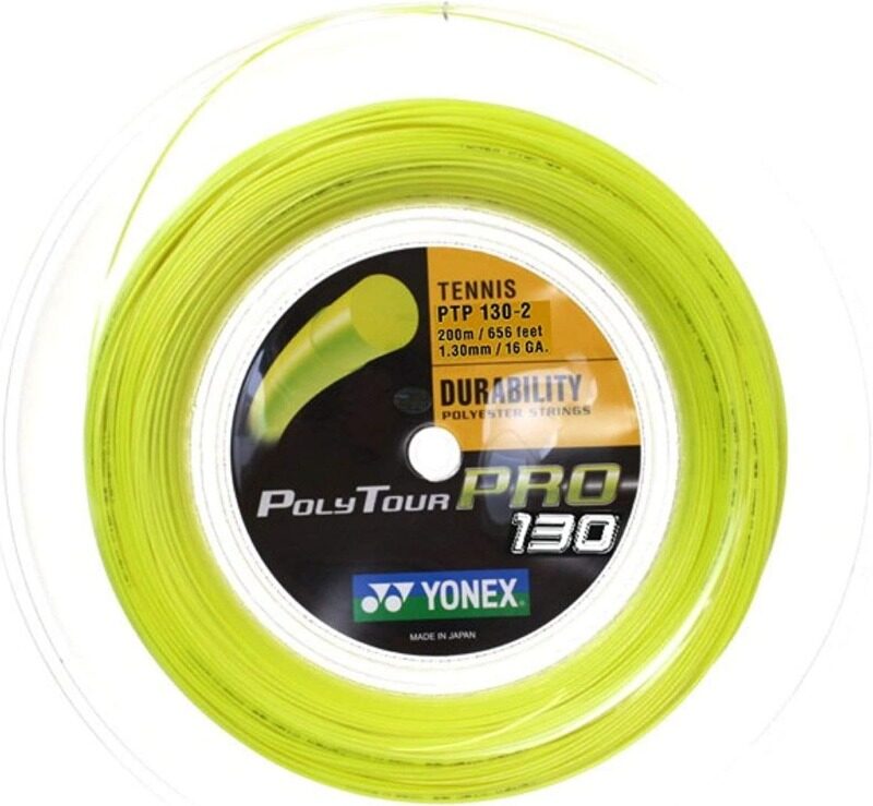 

Yonex PTP130-2 Tennis String, 200 Meter, Green