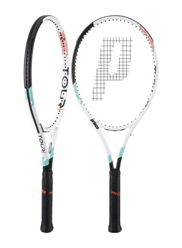 

Prince Tour 100P Tennis Racket, 305 Grams, Grip 3, 27 inch, Multicolour