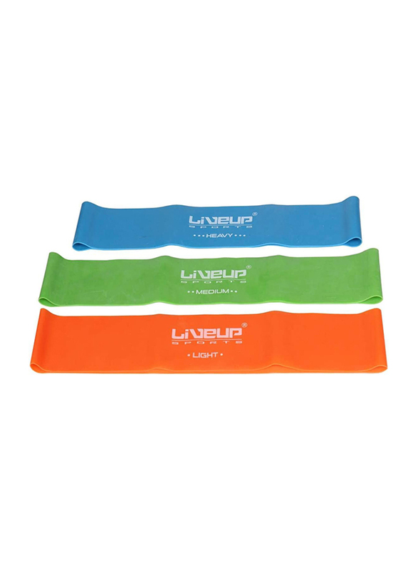 Liveup Exercise Loop Band, Medium, Green