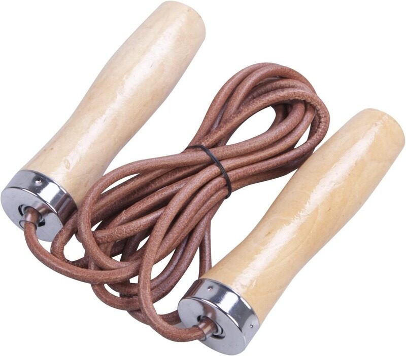 

Live Up Speed Skipping Leather Jump Rope, 41010099-101, Brown