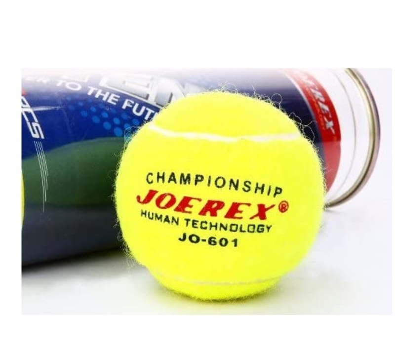 Joerex Tennis Ball, JO601, 3 Piece, Yellow
