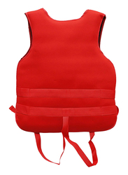 TA Sports Neoprene 2-Buckle Swimming Vest, Extra Large, Red