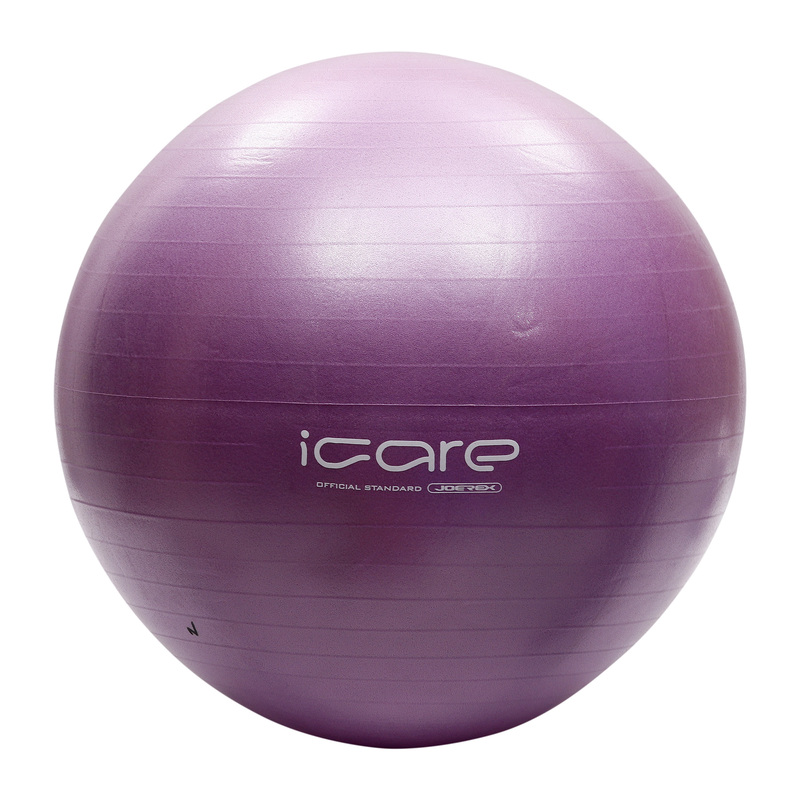 Joerex I Care Gym Ball, JIC081, Purple