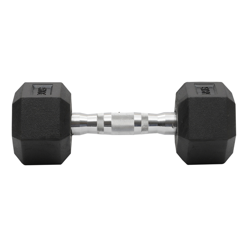 TA Sport Hex Dumbbell, 5KG, Dh5221, Black