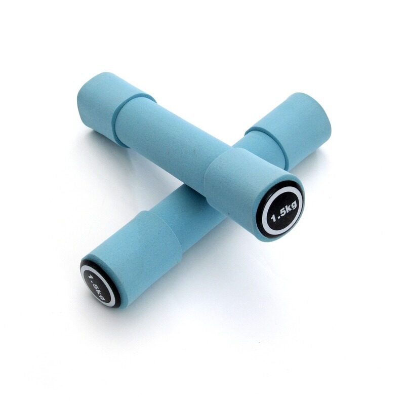 

TA Sport Soft Dumbbells Set, 2 x 1.5KG, Ir97804, Blue
