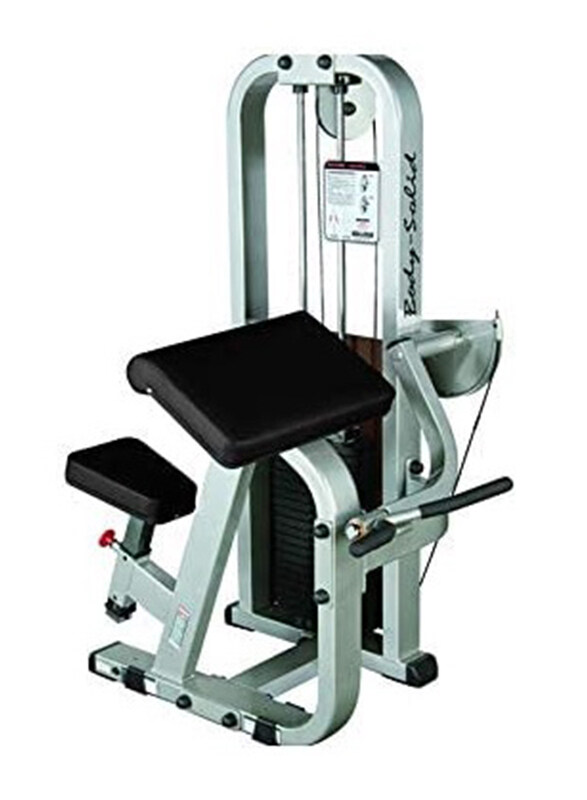 

Body Solid Biceps Curl Machine, SBC600/3, Grey/Black