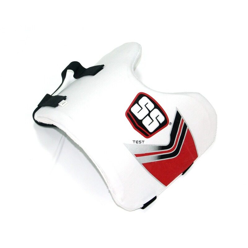 

SS Test Cricket Chest Guard, White